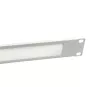 Brush panel Equip 10 inch Light Grey Steel 1U
