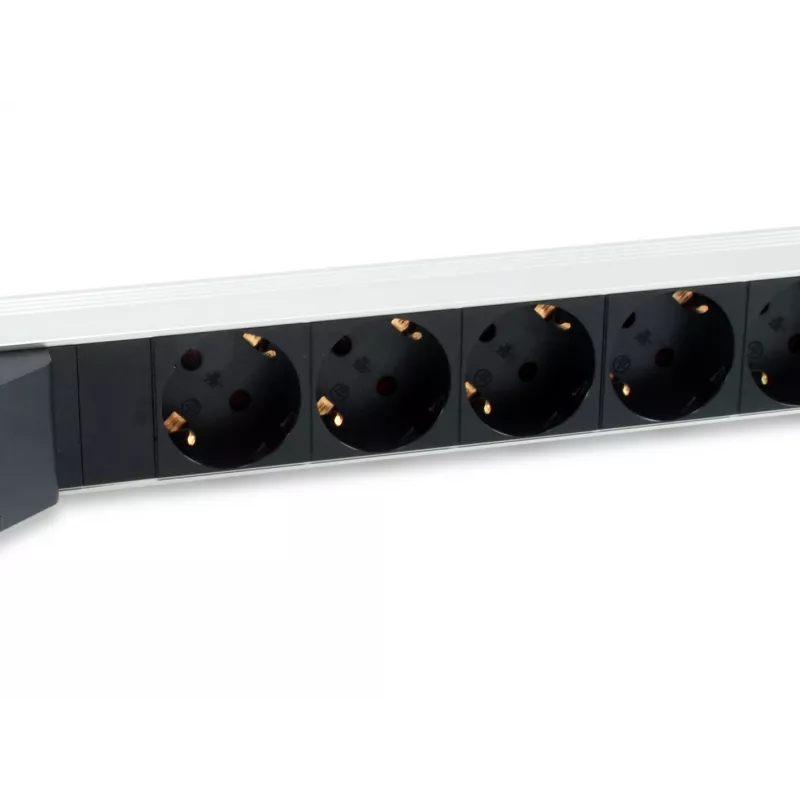 Equip 333312 power distribution unit (PDU) 6 AC outlet(s) 1U Black