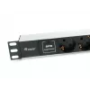 Equip 333315 power distribution unit (PDU) 7 AC outlet(s) 1U Black, Silver