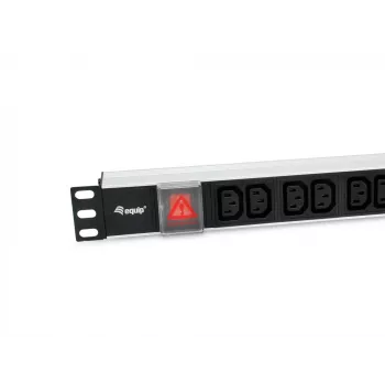 Equip 12-Outlet C13 Power Distribution Unit, on/off switch