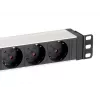 Equip 8-Outlet German Power Distribution Unit, Aluminum Shell