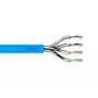 DIGITUS installation cable - CAT6a - U/FTP - AWG 23/1 - 100m - Blue