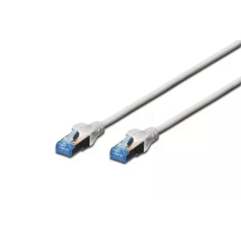 DIGITUS Patch cable - Cat 5e - SF/UTP - Snagless - 10m - grey