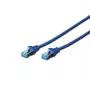 DIGITUS Patch cable - Cat 5e - SF/UTP - Snagless - Cu - 5m - blue