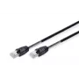 DIGITUS outdoor Patch cable - CAT6 - S/FTP - Booted - Cu - 1m - black sheath
