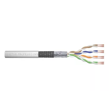 DIGITUS installation cable - Cat 5e - SF/UTP - AWG 26/7 - 305m - Grey