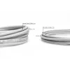DIGITUS Slim Patch cable - CAT6 - U/UTP - Snagless - Cu - 2m - grey