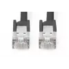 DIGITUS Patch cable - CAT6 - S/FTP - Snagless - 10m - black