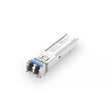 DIGITUS 1.25 Gbps SFP Module, Up to 20km Singlemode, LC Duplex Connector 1000Base-LX, 1310nm