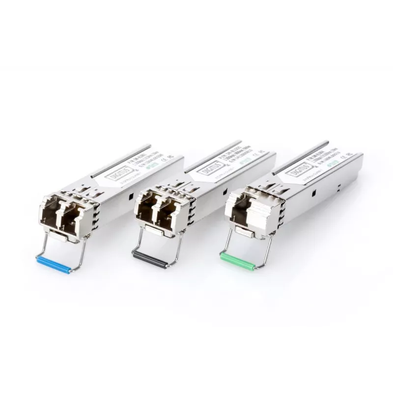 DIGITUS 1.25 Gbps SFP Module, Up to 20km Singlemode, LC Duplex Connector 1000Base-LX, 1310nm