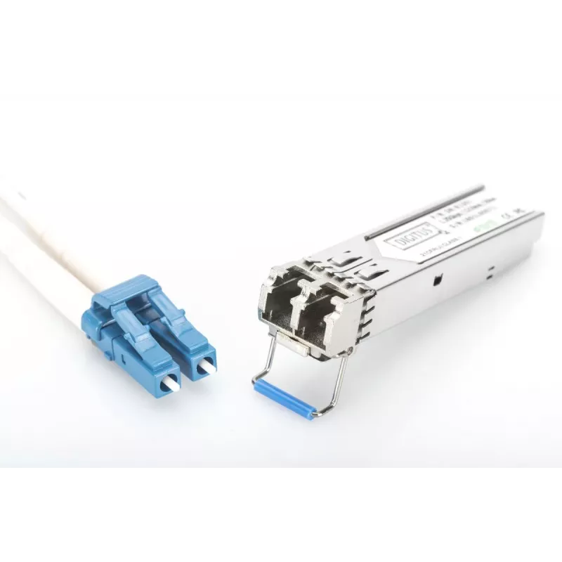 DIGITUS 1.25 Gbps SFP Module, Up to 20km Singlemode, LC Duplex Connector 1000Base-LX, 1310nm