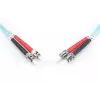 DIGITUS Fiber Optic Patch Cord, ST to ST Multimode 50/125 µ, Duplex Length 5m Class OM3