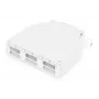 DIGITUS DIN Rail Splicing Box for 6x SC//DX Couplers, color grey