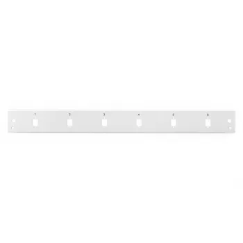 DIGITUS DN-96208-QL 1U Fibre Optic Splice Box Front Panel, Quick Lock, 6x SC Simplex / 6x LC Duplex, Grey