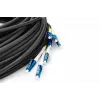DIGITUS Breakout cable - 8 Fiber SM G.657.A1 LC/UPC-LC/UPC universal black 100m