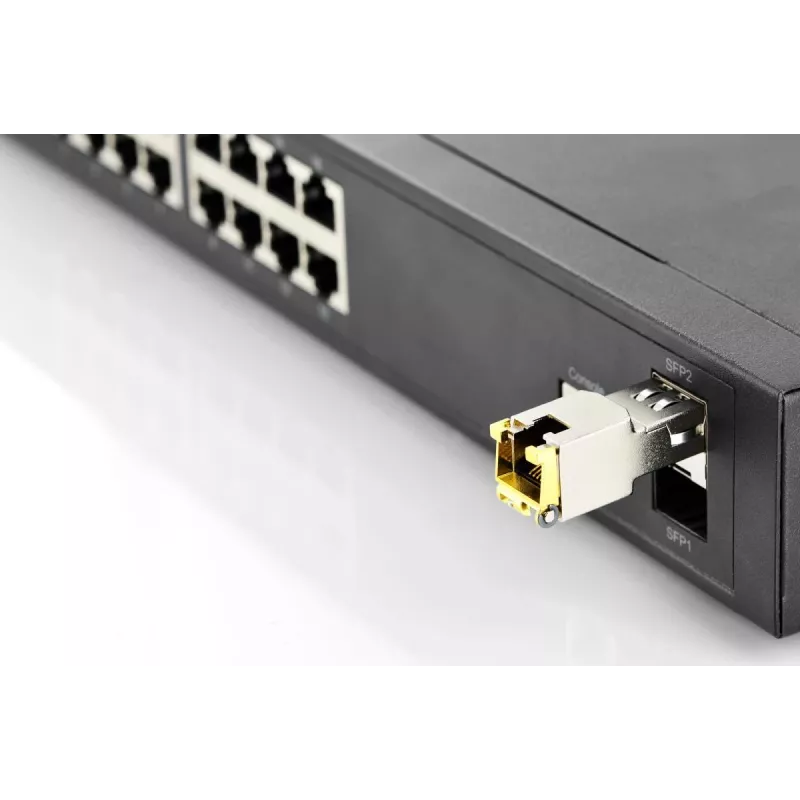DIGITUS 1.25 Gbps copper SFP-module RJ45 HP-comp.1000Mbit up to100m