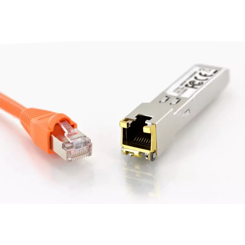 DIGITUS 1.25 Gbps copper SFP-module RJ45 HP-comp.1000Mbit up to100m