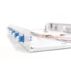 DIGITUS Fiber Optic Splice Box LC OS2 1U 6xLC-DX cas. pigtails coupler