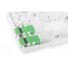 DIGITUS FTTH Enclosure, with 2x LC(APC) DX adapter Surface mount
