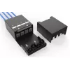 DIGITUS Consolidation Point Box - 4 ports Keystone modules with smart cable manager