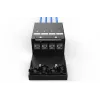 DIGITUS Consolidation Point Box - 4 ports Keystone modules with smart cable manager