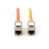 DIGITUS CAT6a Keystone Jack - shielded, tool free connection - intelligent cable manager - 24 Pcs