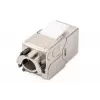 DIGITUS CAT6a Keystone Jack - shielded, tool free connection - intelligent cable manager - 24 Pcs