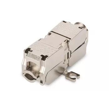 DIGITUS Field Termination Coupler CAT6A, 500 MHz for AWG 22-26, fully shielded keystone design, 26x35x80 mm