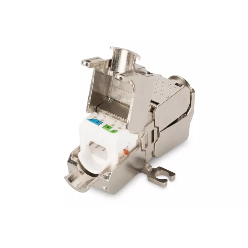 DIGITUS Field Termination Coupler CAT6A, 500 MHz for AWG 22-26, fully shielded keystone design, 26x35x80 mm