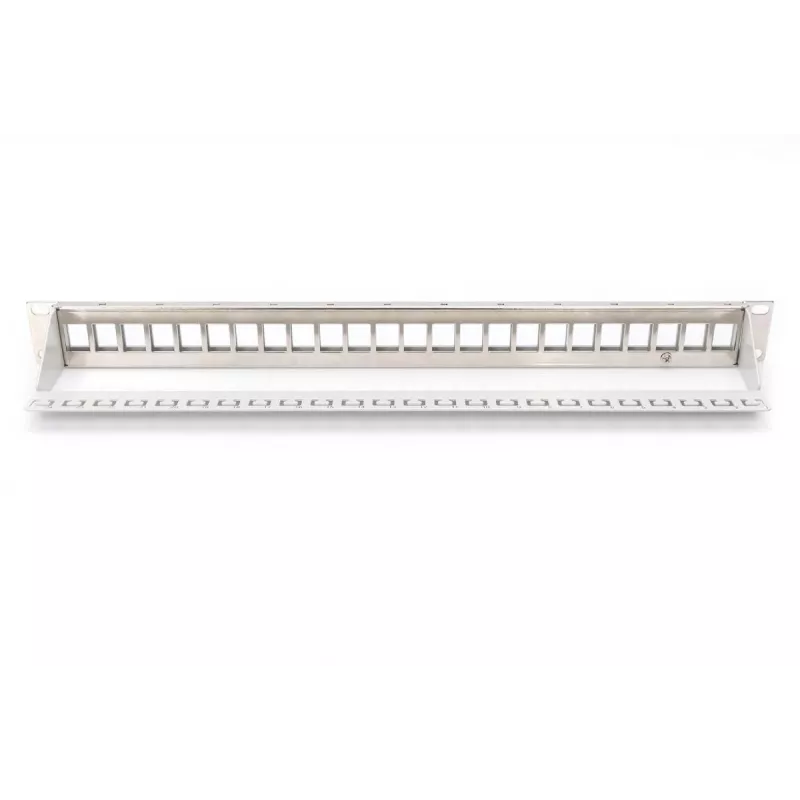 DIGITUS Modular Patch Panel for Keystone Jack 1U Rack Mount - Unloaded