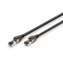 DIGITUS patch cable - Cat 8.1 - S/FTP - AWG 24/7 - 5m - Black