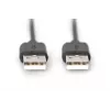 DIGITUS USB Connection Cable Type A M/m 1.8m USB 2.0 Compatible