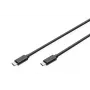DIGITUS ASSMANN USB Type-C connection cable, type C to C M/M, 3m High-Speed Black