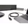DIGITUS USB Type-C adapter cable, Type-C to DP M/M, 2m 4K/60Hz, 32,4 GB, CE, black