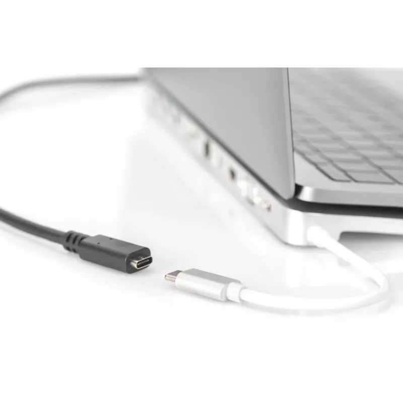 DIGITUS USB Type-C extension cable, type C M/F, 2m full featured, Gen2, 3A, 10GB, Versione 3.1, CE