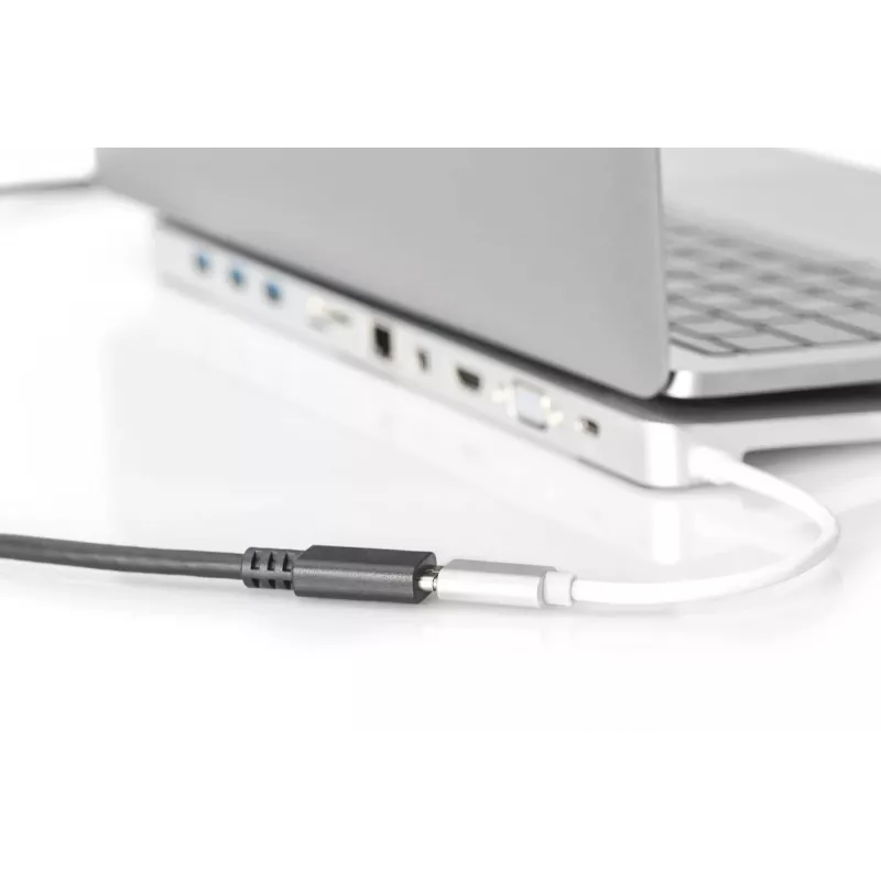 DIGITUS USB Type-C extension cable, type C M/F, 2m full featured, Gen2, 3A, 10GB, Versione 3.1, CE