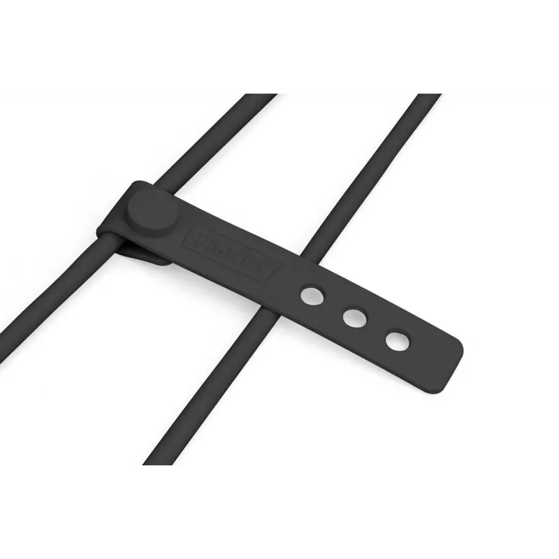 DIGITUS USB Silicone charging cable USB-A - Lightning USB 2.0 12W - 1m black