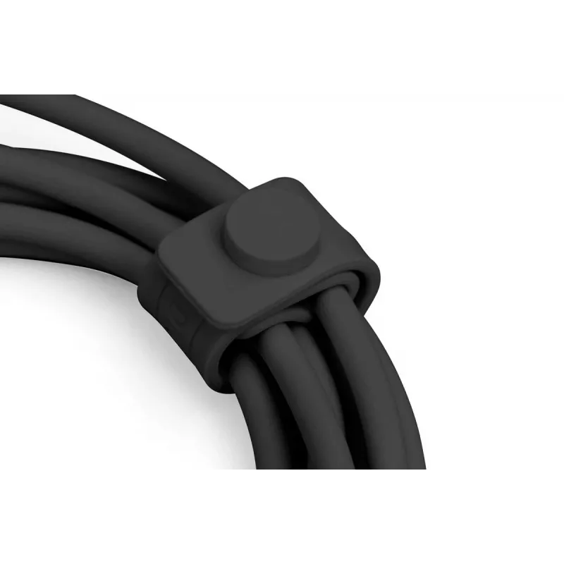 DIGITUS USB Silicone charging cable USB-A - Lightning 2m USB 2.0 12W - 2m black