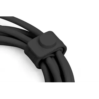 DIGITUS USB Silicone charging cable USB-C - Lightning USB 2.0 60W - 50cm black