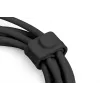 DIGITUS USB Silicone charging cable USB-C - Lightning USB 2.0 60W - 1m black