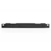 DIGITUS 10in Cable management panel 0.5U cable brush 22x254x12mm black