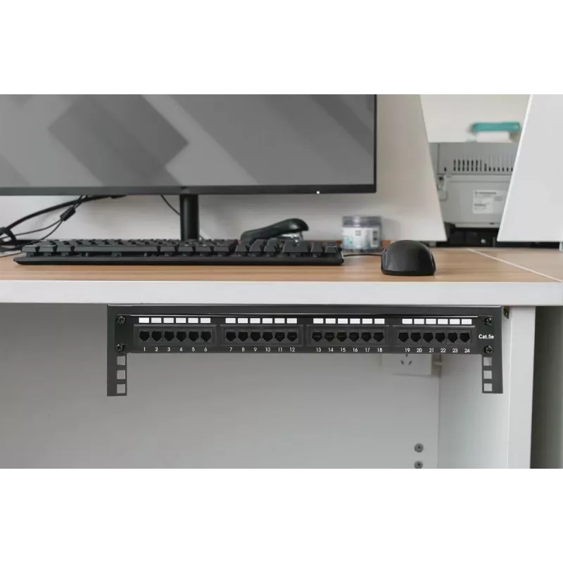 Digitus 19-Inch Equipment Wall Mounting Bracket 4U Black