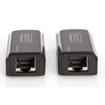 DIGITUS Mini HDMI Extender Set, Full HD 50m CAT6/6A/7, powered via Micro USB cable, black