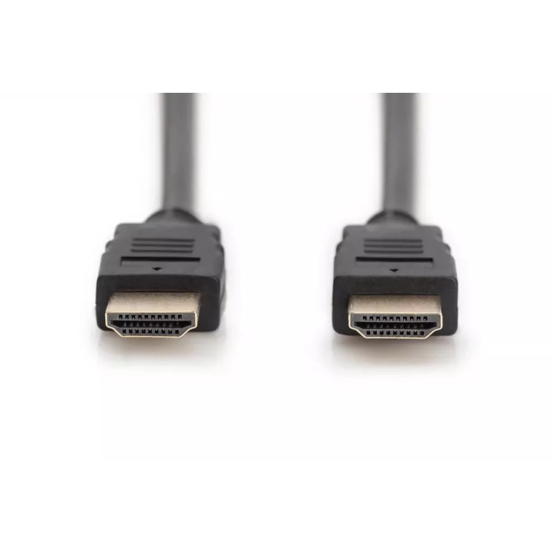 DIGITUS HDMI Premium High Speed connection cable, type A M/M, 3m w/Ethernet, Ultra HD 60p, black