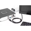 DIGITUS HDMI Premium High Speed connection cable, type A M/M, 1m w/Ethernet, Ultra HD 60p, black