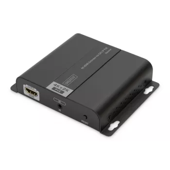 DIGITUS 4K HDMI Extender, Receiver Unit over IP/CAT 5, 6 (120m), POE powered
