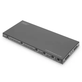 DIGITUS 4x 2 HDMI Matrix Switch 4K/60Hz Scaler EDIDARC HDCP 2.2 18 Gbps