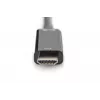 Digitus 4K HDMI Adapter HDMI to DisplayPort 0.2m HDMI Type A USB