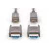 DIGITUS 4K - HDMI AOC Hybrid Fiber Optic Cable with 30m removable plug