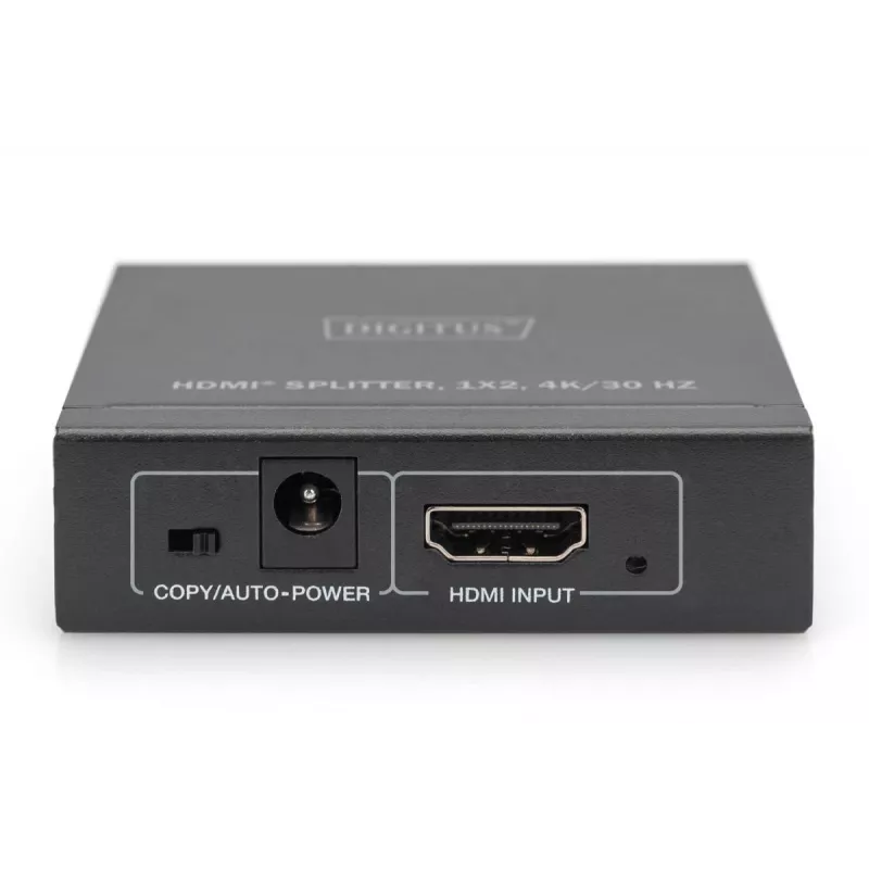 DIGITUS 4K HDMI Splitter. 1x 2 4K/30Hz. black